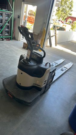Crown Electric Ride-On Pallet Jack
