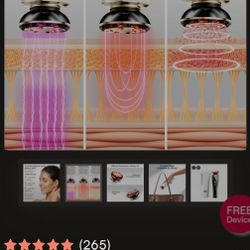 INIA FLARE MICROCURRENT FACIAL DEVICE  3 IN 1 $80.00