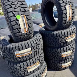 33x12.50R20 Arroyo RT 4 New Tires Installed And Balanced