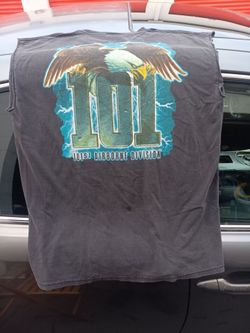 Vintage Screaming Eagles T Shirt Mens Size 2XL Y2K 101st Airborne Made In USA