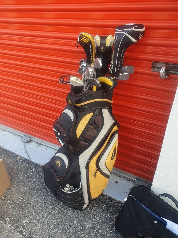 Cobra Golf Clubs And Bag