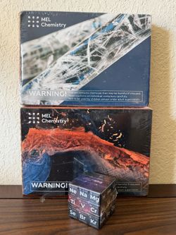 MEL Chemistry Diffusion and Thermal Effects Kits with Periodic Table Cube