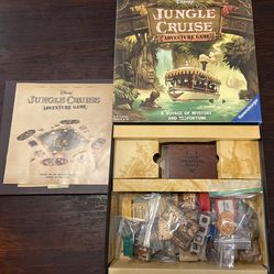 Disney Jungle Cruise Adventure board game