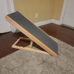 Alpha Portable Adjustable Foldable Pet Dog Ramp For Bed Or Couch 