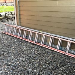 Two Outdoor Ladders For Sale