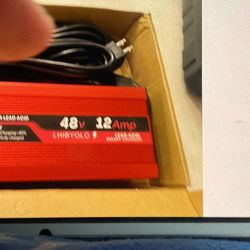 LHIBYOLO 48v 12 Amp Golf Cart Smart Charger For Lead Acid Battery