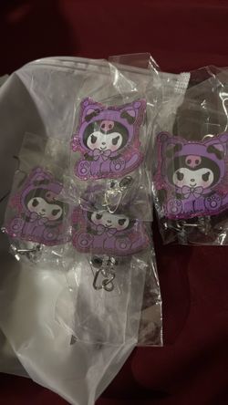 Kuromi badge holders