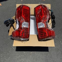 Tail Lights Assembly Fit Chevrolet Silverado 2019-24