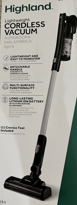 Highland Cordless Stick Vacuum (Convertible To Handheld)