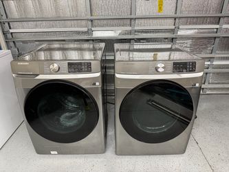 Samsung Washer & Electric Dryer Set