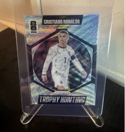 2026 Panini Prizm FIFA Trophy Hunting Cristiano Ronaldo #17 Wave
