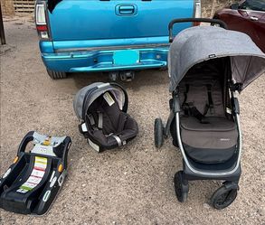 Carreola, Car seat y base para carro