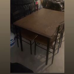 4 Chair 🪑 Small Family Kitchen/ Living Room Table 