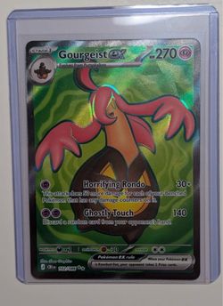 Pokemon TCG Gourgeist EX 102/086 Ultra Rare Full Art Halo Chaos Rising