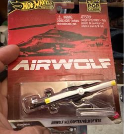 Hotwheels airwolf diecast