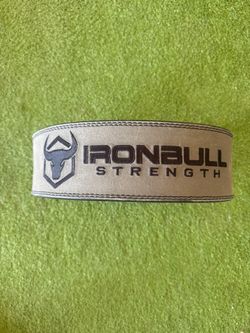 IronBull Strength Leather Weightlifting Belt – Size L