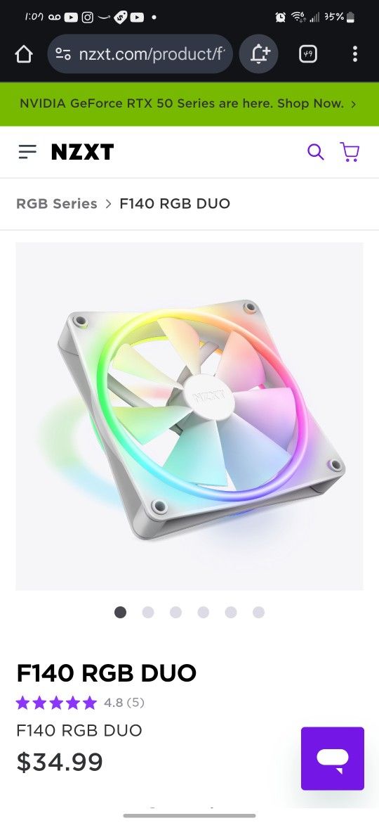 NZXT PC Fan
