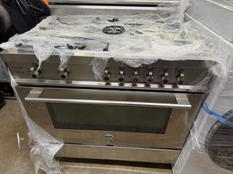 Bertazzoni All Gas Range 36”Width Stainless w