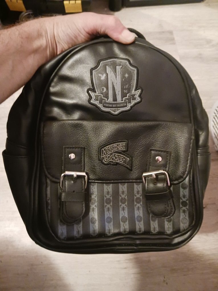 Wednesday Addams Nevermore Academy Mini Backpack