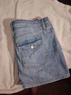 Jrs.denim skirt