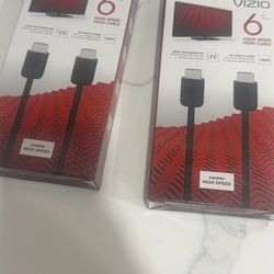 VIZIO 6FT High Speed HDMI Cable 2-pack