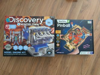 STEM Toys Model Engine Kit and Pinball Kit