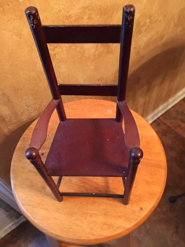 Miniature Wood Collectors Chair