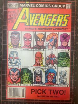 The Avengers #221, vol 1 (Newsstand Edition) bagged and boarded