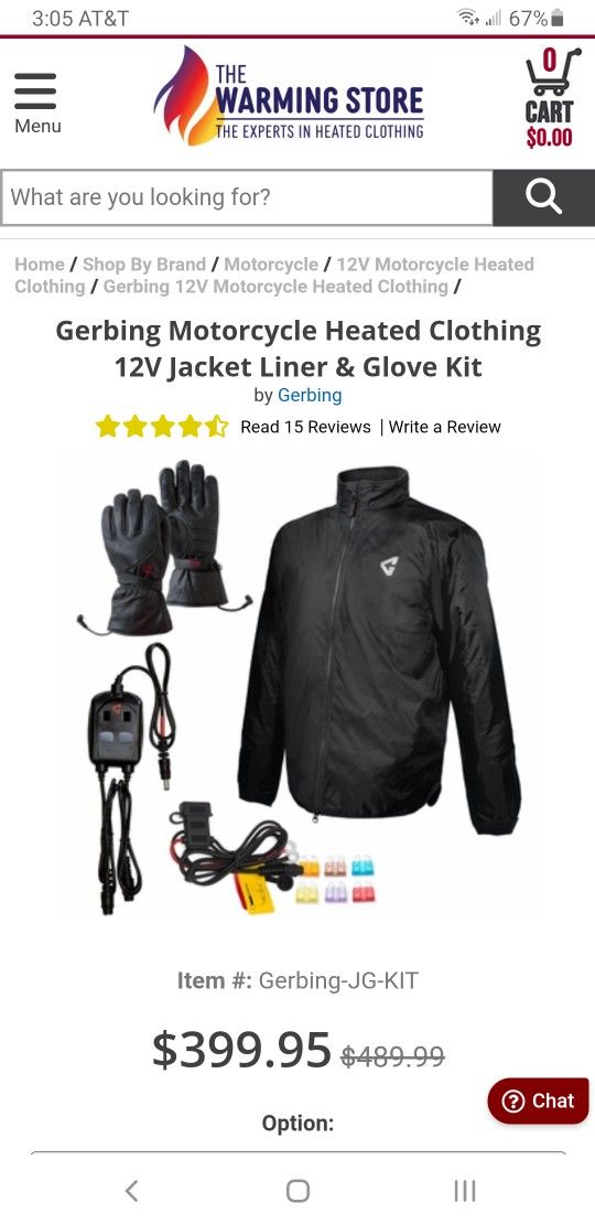 Heated Jacket And Gloves