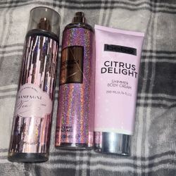 Bundle 2 perfumes 1 lotion