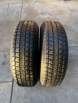 2 tires 225/75/15 radial