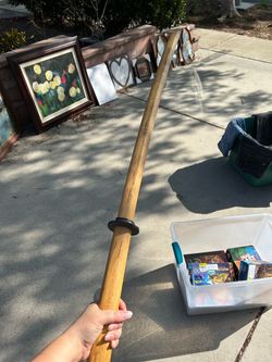 Wooden katana blade