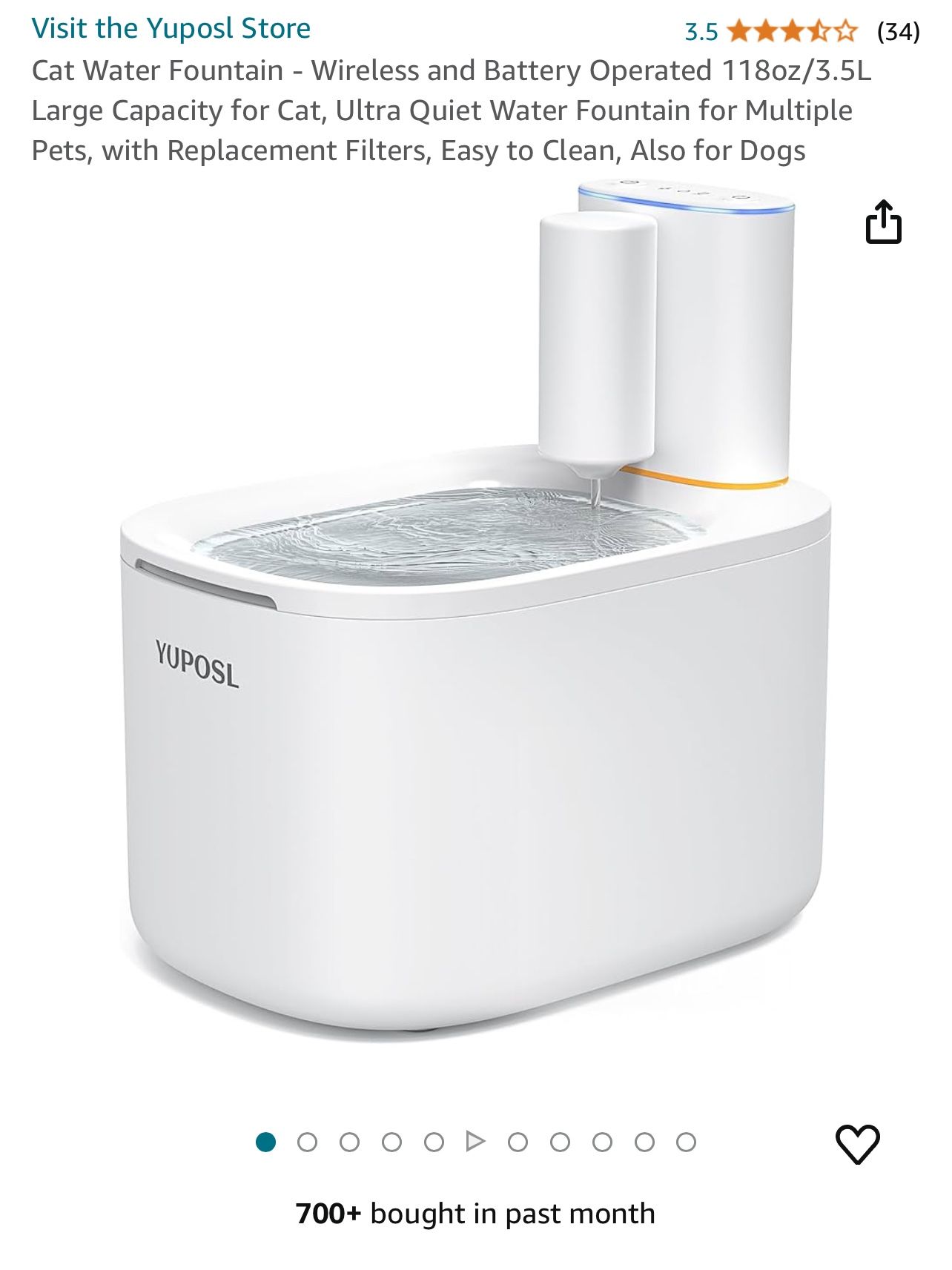 Pet Smart Water Fountain