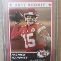 Really Nice Patrick MaHomes Rookie Card In MINT Condition 