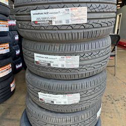 205/50R15 Set Of 4 Hankook Ventus V2 New Tires