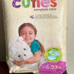 Cuties Unisex’s Baby Diapers Size 6