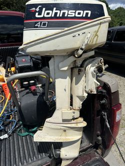Johnson 4.0 Boat Motor 