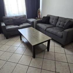 Couches  2pcs And Center Table
