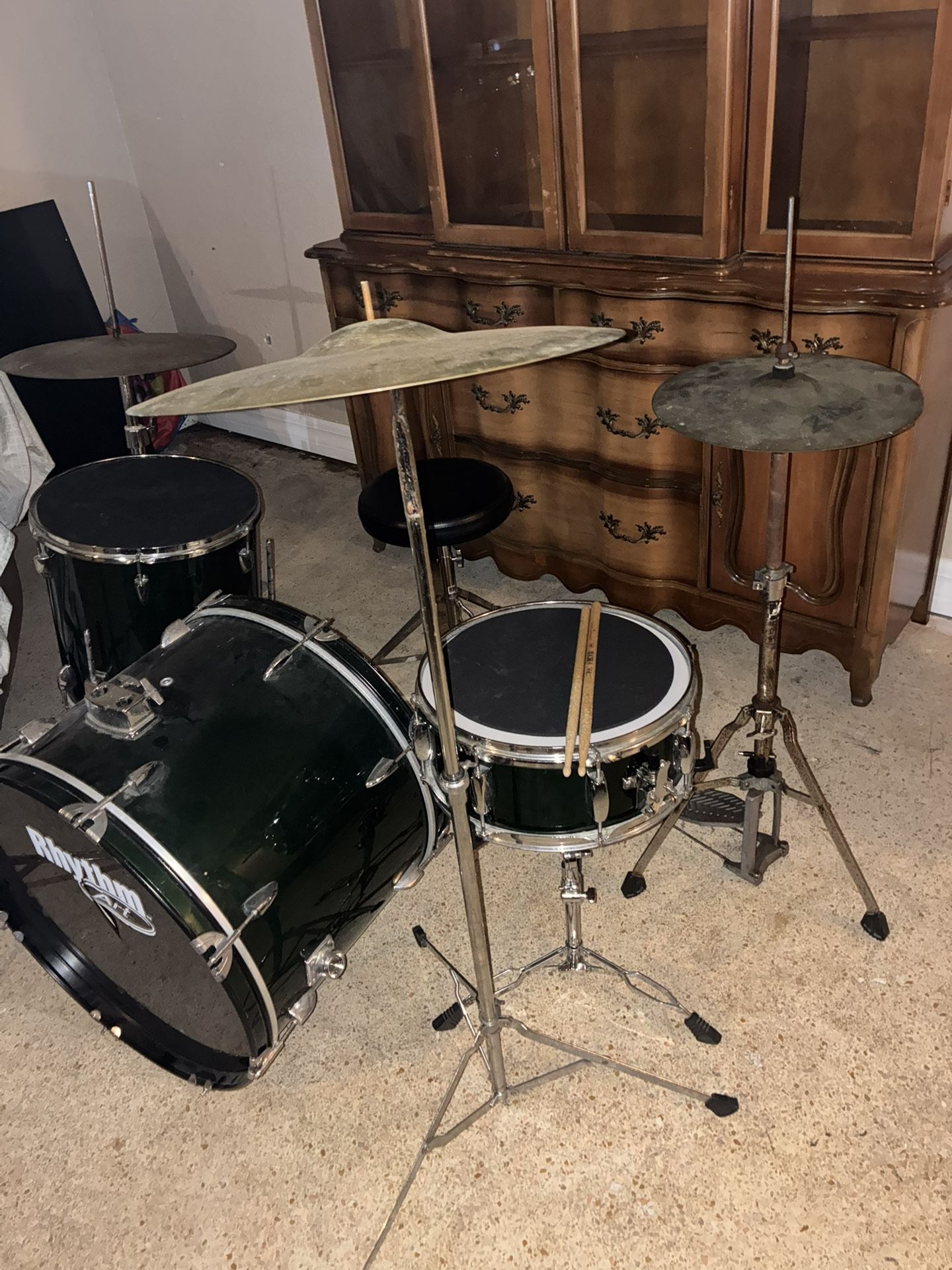 Rhythm Art 5 Piece Drum Set