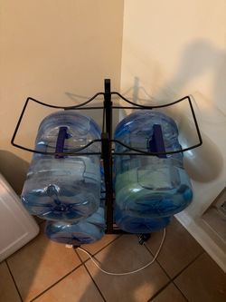 5-Gallon Water Jug Storage Rack