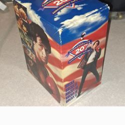 ROCKY 1, 2, 3, 4 & 5 VHS Commemorative 20th Anniversary Gift Set -. great condition!