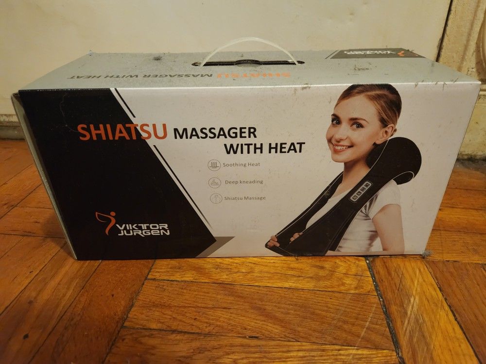 Viktor Jurgen Shiatsu Massager with Heat NEW