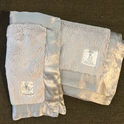 Little Giraffe Baby Blanket And Blanky In Light Gray