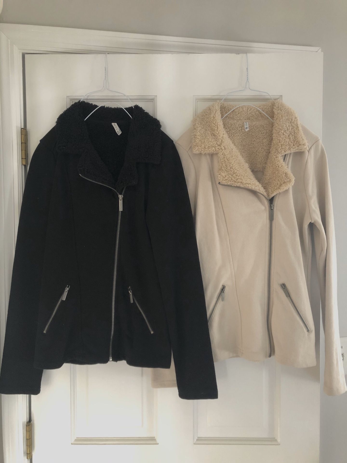 ZSupply Sherpa Moto jackets and Sherpa Wrap