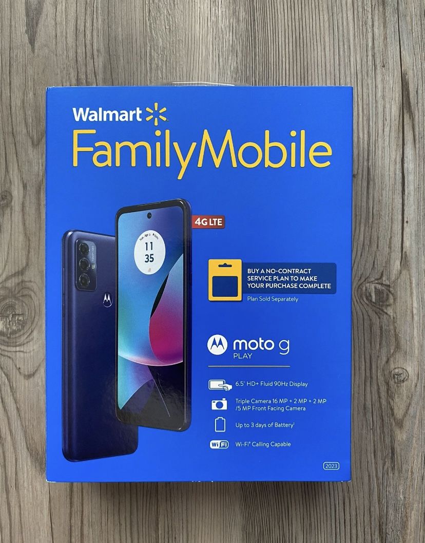 Walmart Family Mobile Motorola Moto G Phone