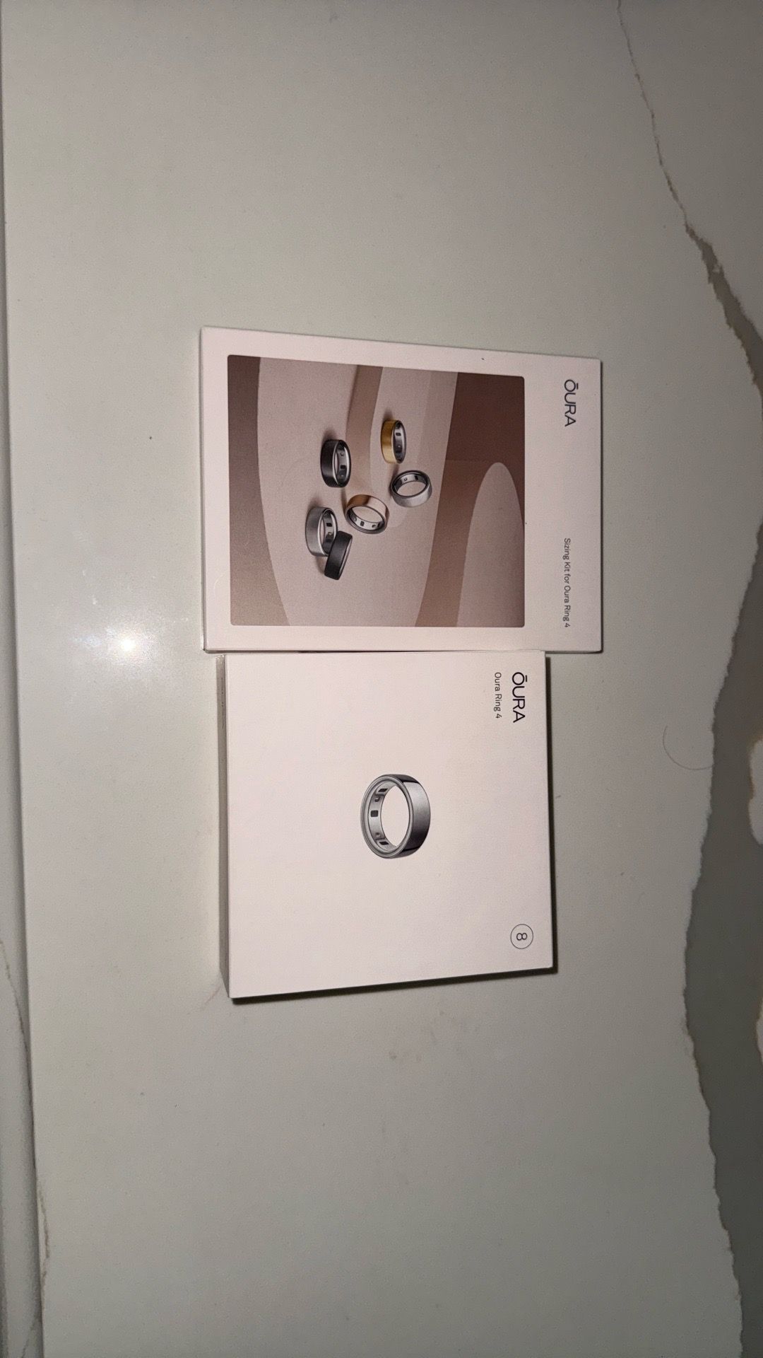 Oura Ring Gen 4 Size 8 New & Sizing Kit