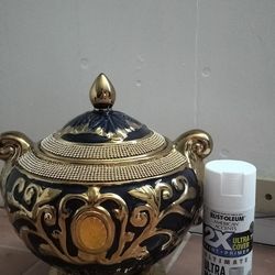 Ornamented Serving Bowl