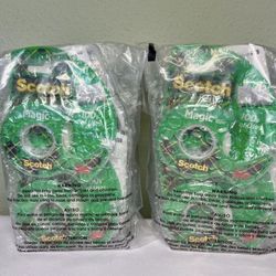 New! 12-Pack Scotch Magic Tape Dispensers