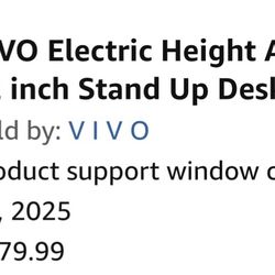 Extra Large Standing Desk 63x32