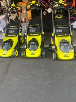 Ryobi 40V HP Brushless 20" Self-Propelled Lawn Mower only battery no charger